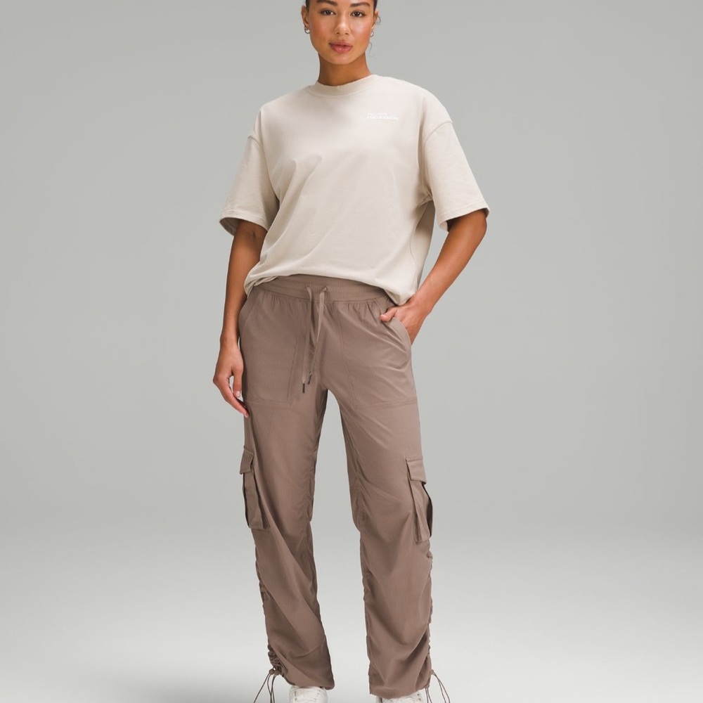 Lululemon Dance Studio relaxed fit mid rise cargo pants